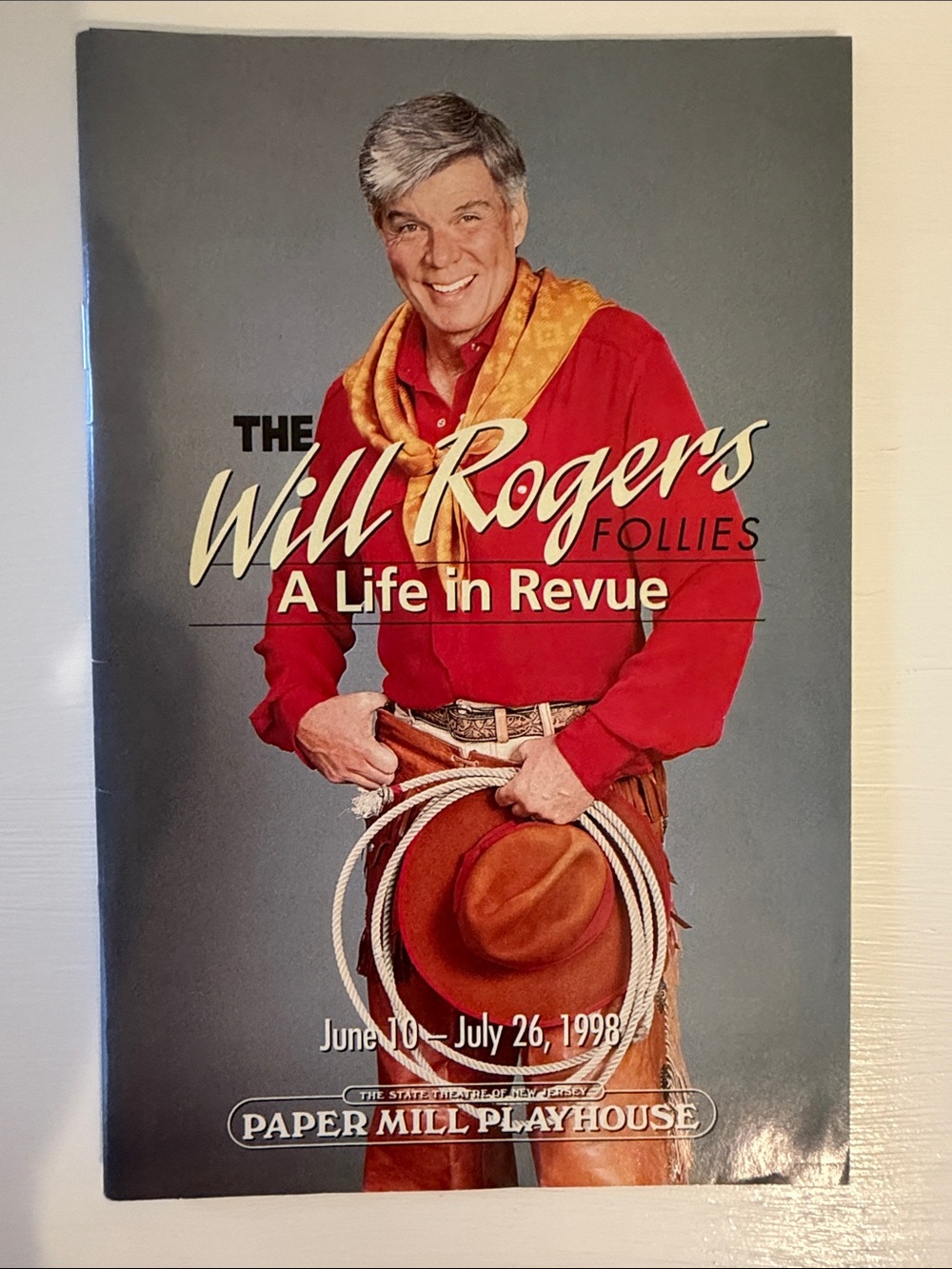 The Will Rogers Follies Playbill